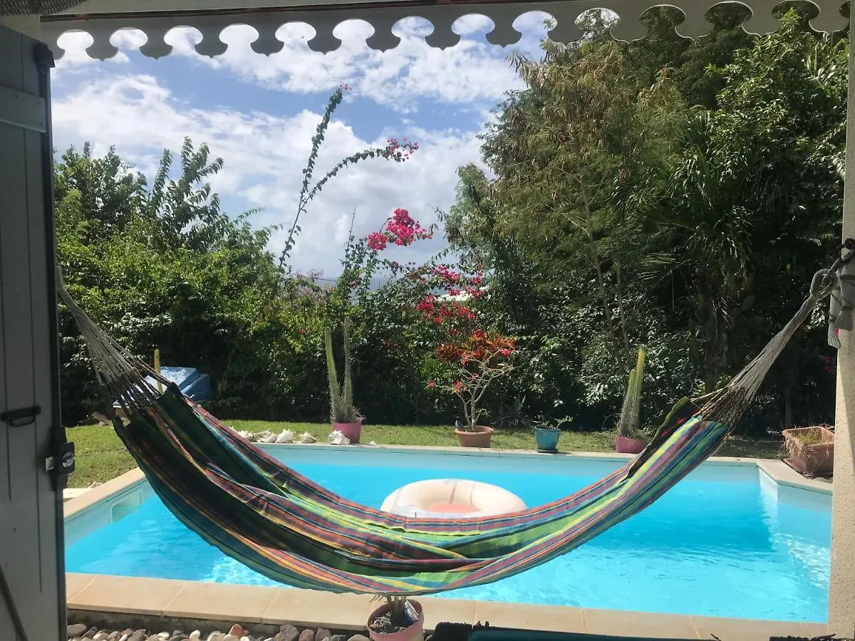 Villa Sybelle- Piscine - 3Min Plage 勒迪亚芒 马提尼克